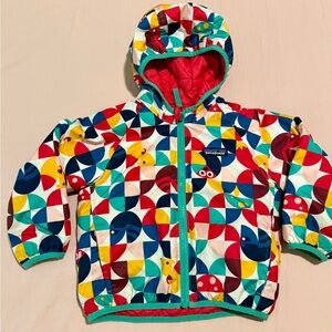 Patagonia Multicolor Geometric reversible puffer Jacket